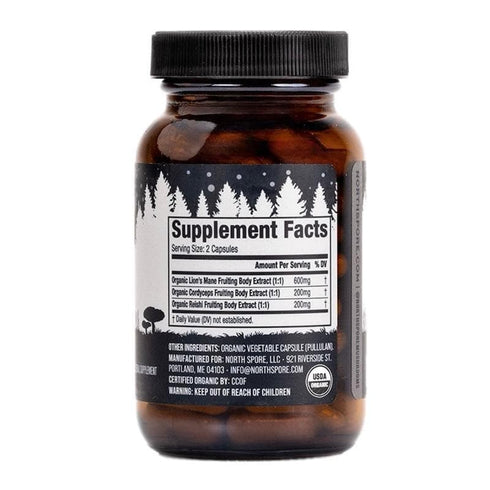 Organic ‘Clarity’ Mushroom Capsules